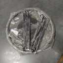 Round Garment Display Retail Rack, Floor-Standing Round Clothes Hanging Rack, Clothing Racks with Topper, Multi-Purpose Clothing Organizer for Boutique Retail Store Laundry Home (27.6"x 51.2", Black)