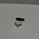 3 Way Ball Valve 1/8" NPT Stainless steel Reduce port Panel Mount Instrument Guage valve