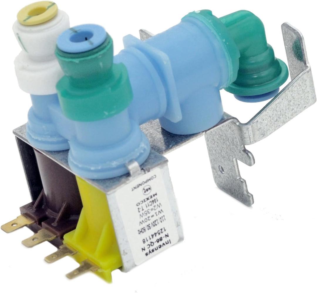 [ What'sUp ] 67006531(AP6010515) Refrigerator Water Inlet Valve Compatible With Whirlpool Maytag KitchenAid Jenn-Air and others. Part Number: 67006531 replaces WP67006531 1187394 12544118 PS11743697.