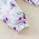 SUNNY PIGGY Newborn Baby Girl Clothes Baby Girl One Piece Romper Fall Winter Long Sleeve with Hat Sets Cute Infant Outfits (12-18 Months)