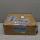 Shoe Rack Organizer, 32 Pair Shoe Storage Cabinet with Door Expandable Plastic Shoe Shelves for Closet,Entryway,Hallway,Bedroom (Transparent Door-white)