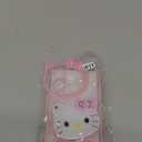 CLQLC Anime Cat Case for iPhone 17,Phone Holder Stand with Makeup Mirror, Kawaii Phone Cases, Cool Unique Protective Cover for Women