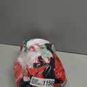 Japanese Anime red and White Kimono Fox Cosplay Costume with Socks (L (Asia XL))