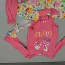 Newborn Baby Girl My 1st Easter Outfit Bunny Romper Bloomers Tutu Skirt Socks Headband Set First Easter Outfit (Pink, 6-9M)