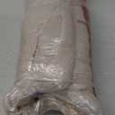 Nestl Reading Pillow with Shredded Memory Foam, Designed for Sitting Up in Bed and Couch, Back and Arms Adjustable Support for Adult & Teens Backrest Pillows for Reading, Washable Cover, Beige Cream