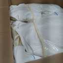 10 Panels 5x12ft Ivory Backdrop Curtains for Parties, Wrinkle Free Polyester Ivory Photo Backdrop Drapes 12 ft Long Back Drop Cloth for Wedding Birthday Photography Background Party, 5ftx12ft_10 Panels