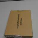 ESSDIAR 5x7 Inches Magnetic Acrylic Clear Photo Frame with Stand (3 Pack)