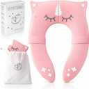 Little Girls Unicorn Foldable Toilet Seat Cover