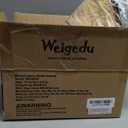 WEIGEDU Floppy Stuffed Dog Puppy Plush Toy, Huggable Beagle Labrador Retriever Stuffed Animal Dogs for Kids Girls Boys Baby Birthday Gift, 20 inch, Brown