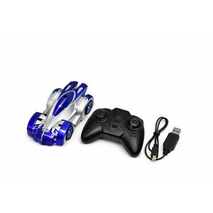 Yucmed Wall Climbing Remote Control Car, 360° Rotating Dual Mode RC Stunt Car, Toys for 3 Year and up Old Boy, Rechargeable Toy Car with Headlight, Christmas Birthday GiftsBlue