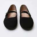 Soda Kids/Children/Girls Fashion Classic Mary Jane Flat Rounded Ballet Shoes
