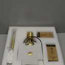 Mondern Large Gold Kitchen Island Pendant Light, 10 '' W 1-Light Glass and Brass Island Pendant Lights,Dome Pendant Light, for Kitchen,Dining Room,Bathroom,Bar