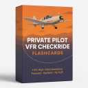 Private Pilot VFR Oral Exam Flashcards for Checkride – 110+ High-Yield Questions, Modeled After Real Examiner Prompts, Efficient FAA Test Prep for 2025, Essential Study Cards for Student Pilots, 5 inches x 3.2 inches