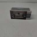 Glass Butter Dish with Cover, Clear Crystal Butter Holder Tray with Lid for Countertop Refrigerator (7.9in)