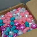 Ball Pit Balls Pack of 100 200 500 - Star and Round Set BPA Free Phthalate Free Non-Toxic Crush Proof Play Balls Soft Plastic Balls for Toddlers Baby Kids Birthday Pool Tent Party