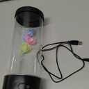 Discovery Jellyfish Aquarium Lamp  ColorMorphing LED Bedroom Night Light with Remote| 15 Light Options| Lifelike Floating Jellyfish| Educational Learning Gift| Ages 8+