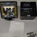 KYHSHJ Pop Up Floor Electrical Outlet with 20 Amp Stainless Steel GFCI Tamper Receptacle Outlet， Corrosive Resistant Hardware，ETL Listed,Brass