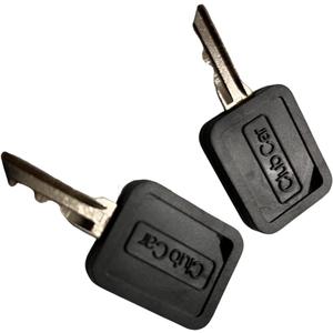 ROMO Trade Original Club Car SETX2 Keys 1B for Carryall 2014-up and Tempo and Onward Lithium Vehicles OEM1 05068002 and 101974701