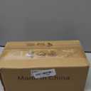 Black Sputnik Chandelier 6 Light, 22" Mid Century Modern Ceiling Light Fixture, Industrial Semi Flush Mount for Dining Room Bedroom Kitchen, E26 Base