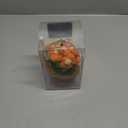 MSEHKM Personalized Handmade Crochet Flower Mini Basket with Customizable Chalkboard Inspirational Positive Crochet Flower Perfect Customizable Message Gift for Anyone