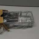 Hanging Shower Caddy Bathroom Organizer: Rustproof Shower Shelf Racks Over Shower Head - No Drilling Inside Bath Shower Rack Shelves Over Showerhead for Shampoo with Soap Holder Chrome