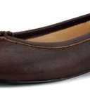 VBDB Tabi Ballet Flats Shoes for Women Rounde Toe Wide Width Split Toe Low Heel Comfortable Flats Shoes, 8