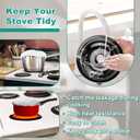 5304430149 5304430150 Black Porcelain Drip Pan Set & MP22YA Electric Range Burner Element Unit Set by Cenipar-Compatible with Frigi-daire Ken-more Cros-ley Tap-pan Range Oven/Stove