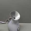 Pure Daily Care NanoSteamer Large 3-in-1 Nano Ionic Facial Steamer with Precise Temp Control - Humidifier - Unclogs Pores - Blackheads - Spa Quality - Bonus 5 Piece Stainless Steel Skin Kit (Silver)