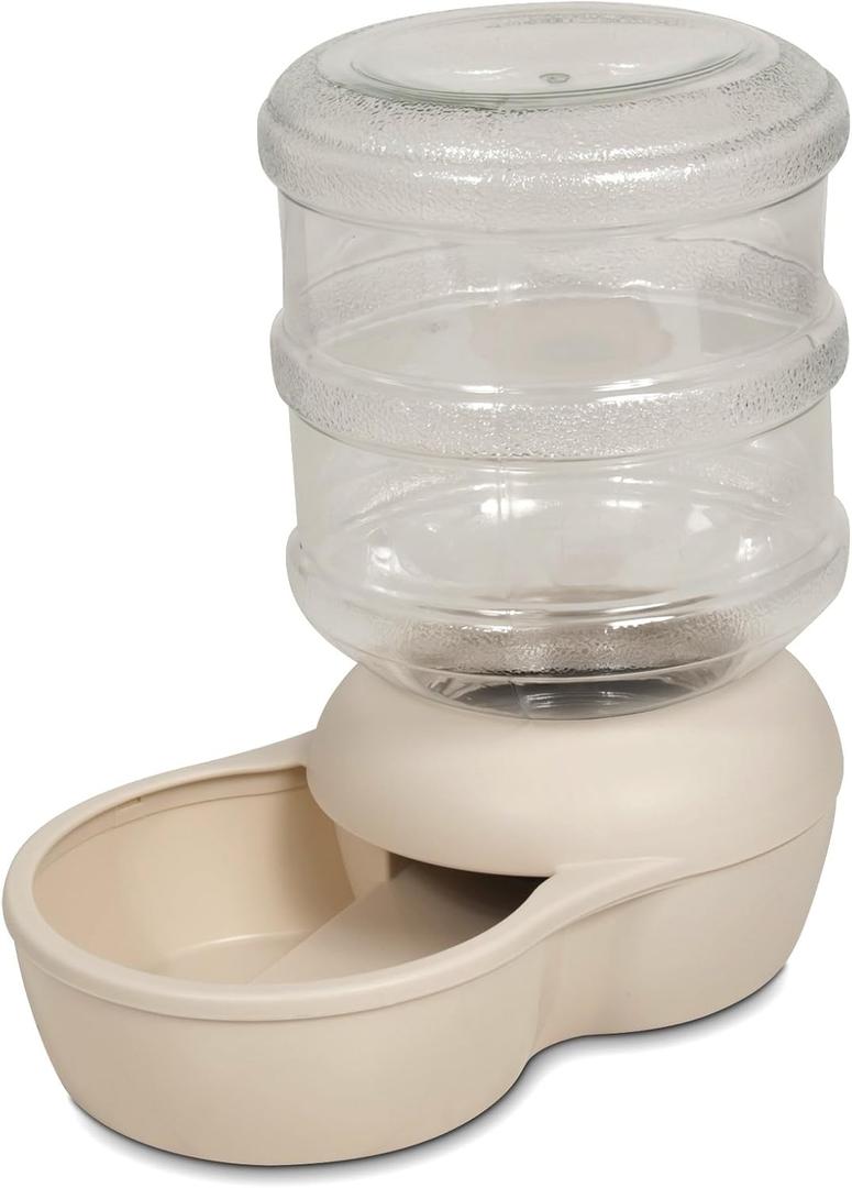 Aspen Pet Lebistro Cat and Dog Water Dispenser, Made in USA (Extra -Small, Gray)