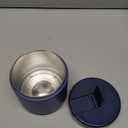 19oz Insulated Vacuum Food Jar with Buckle Lid Wide Mouth Soup Thermo for Hot Food Kids Leakproof Stainless Steel Lunch Container- Blue-1Pack (17OZ)