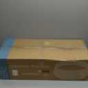 Sweetcrispy 42inch Christmas Tree Collar for 9-12ft Trees, Woven Hyacinth Rattan 4-Panel Collar w/Cord Access Hole & Easy Lock Design, Natural