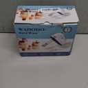 WADODO 7-Speed Electric Hand Mixer  Portable Food Mixer Kitchen Mixer with 304 *(1x Whisk, 2x Beater, 2x Dough hook) for Baking Cakes, Cream, Purple