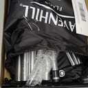 Ravenhill Feather Flag Pole Kit up to 13 FT with Rotating Ground Stake, Made with Reinforced Aluminum, Resists Winds of 40 MPH, Great for Business Advertising Outdoor (2-Pack Pole Set)