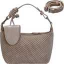 Shoulder Bag for Women Faux Leather Crossbody Bag Hobo Handbag with Adjustable Strap Purses for Work Travel | Shoulder Bag