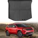 Custom for 2011-2021 Jeep Grand Cherokee 2022 WK Models Cargo Mats Trunk Liner All Weather TPE Protection Mat Accessories (Not fit L or 4XE)