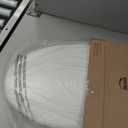 Bemis 7300SLEC Slow Close Toilet Seat, Easy Clean Hinges and Durable Plastic Seat, Made in USA, Elongated, White