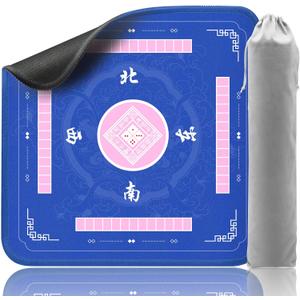 2 x Mahjong Mat for Table,Mahjong Table Mat,Noise Reduction Non-Slip 31.5 * 31.5 Inch Mah Jong Mat for Table,Mahjong Gifts,Mahjong Accessories,Aslo for Card Games/Tile Games/Dominoes