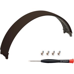 Studio Pro 2023 Wireless Headband Replacement, Top Head Band Replace Repair Kit for Beats Studio Pro 2023 Headphones Accessories, Bending Resistant, Durable, Composite Materials+Tools (Deep Brown)