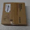 HOLKIE Stem Caster Wheels 2 inch Total Locking Casters Set of 4, Threaded Stem 3/8" -16 x 1 (Diameter 3/8", Length 1") Swivel Heavy Duty Castors Black