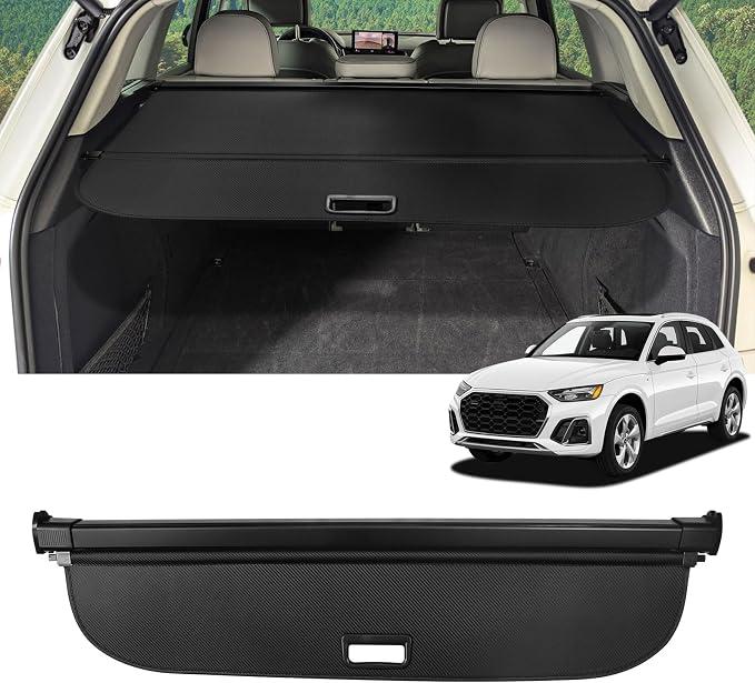 Cargo Cover for Audi Q5 SQ5 2018-2024, Retractable Trunk Cover69