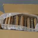 300Pieces Gold Plastic Silverware - Heavy Duty Gold Disposable Utensils - Vintage Plastic Cutlery Set Includes 100 Forks, 100 Spoons, 100 Knives for Dinner Parties Weddings (300PCS)