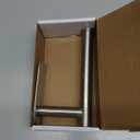 NearMoon Toilet Paper Holder Self Adhesive, Premium Thicken SUS304 Stainless Steel Rustproof Adhesive Toilet Roll Holder no Drilling for Bathroom, Kitchen, Washroom (1 Pack, Matte Black)