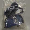 Maxjoy for AirPods Pro 3 Case Cover 2025 with Automatic Lock MagSafe, Compatible with Apple AirPod Pro 3rd Generation (Carbon Dark Blue, AirPods Pro 3 Case Cover 2025)