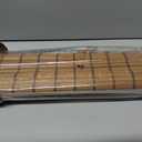 LazBlinds No Drill Bamboo Roman Shades, 36" W x 48" H, Malay Umber