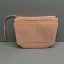 Soyizom Purse Organizer Insert Felt Purse Insert Bag Organizers Multi Pockets Tote Bag in Bag for Women,Pink-XL