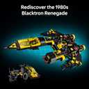 LEGO Icons Blacktron Renegade - DIY Kit for Adults 18+ - Building Blocks for Men and Women - Collectible Set for Adult Fans - Creative Gift Idea for Birthdays - 10355