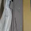 Cozivolife Over The Toilet Storage Cabinet with Acrylic Sliding Door Panel, Bamboo Organizer Shelf with 2 Paper Drawers and 1 Big Drawer,Space Saver Rack for Bathroom (Grey)