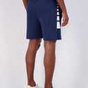 Real Essentials 5 Pack: Men's 5" Inseam Dry-Fit Running Workout Shorts - Pockets & Drawstring (Available in Big & Tall)