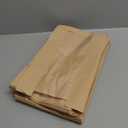 NOONEAST 100 Pack Paper Bread Bags for Homemade Bread Large Loaf Bag with Clear Front Window 14" x 8.3" x 3.5" 500pcs Homemade with Love sticker, Food Packaging Storage Popcorn Cookie Treat Bakery Bag