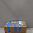 KSIIA Orthopedic Dog Bed Crate Waterproof Pet Mats for Large Dogs Deluxe Plush Washable Pet Bed with Egg Crate Foam & Removable Cover, 35 x 22 Inch, Khaki